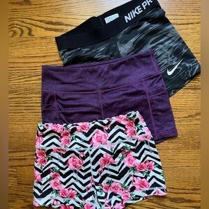 Athletic shorts bundle